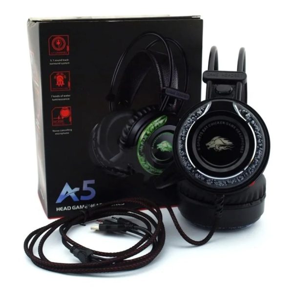 AUDÍFONO GAMER A5