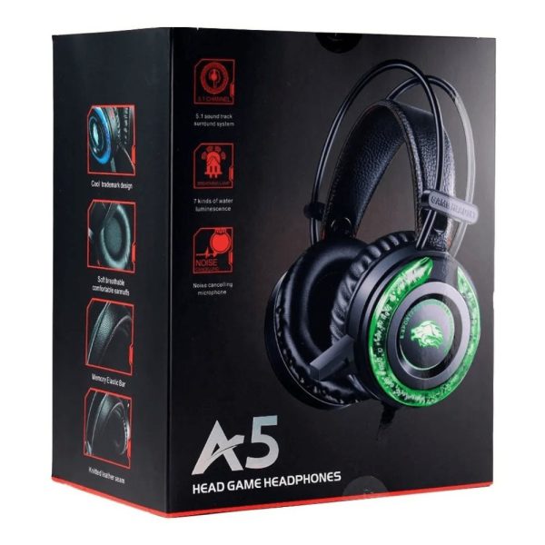 AUDÍFONO GAMER A5