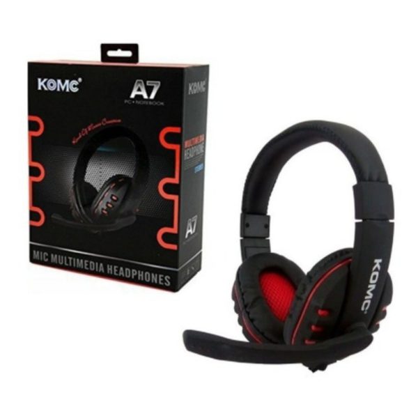 AUDÍFONO KOMC A7 GAMER CON MICROFONO