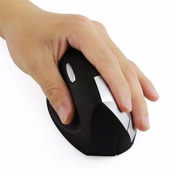 MOUSE ERGONOMICO VERTICAL WIRELESS PARA ZURDOS