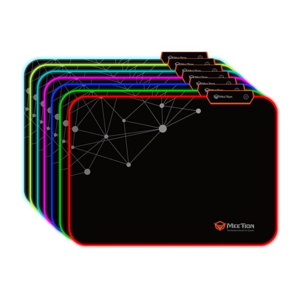 MOUSE PAD MEETION RETROILUMINADO CORTO MT-PD120