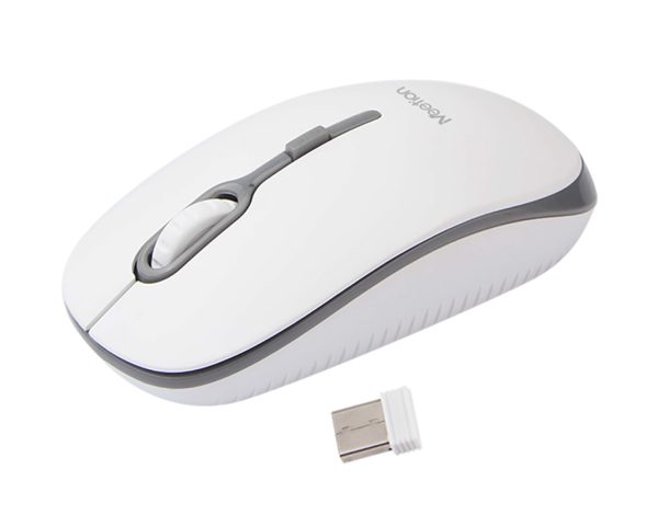 MOUSE WIRELESS MEETION MT-R547 BLANCO GRIS