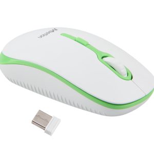 MOUSE WIRELESS MEETION MT-R547 BLANCO VERDE