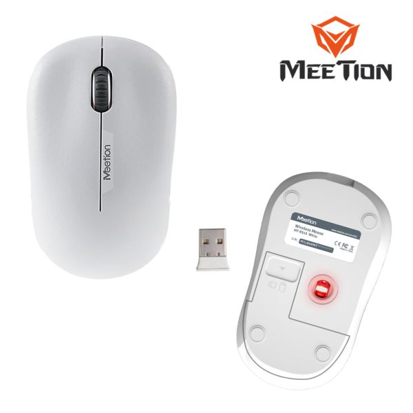 MOUSE WIRELESS MEETION R545 WHITE