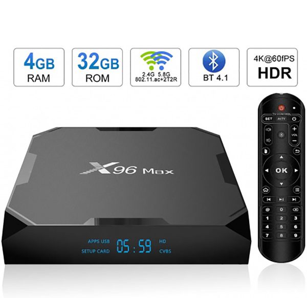 TV BOX X96MAX 4GB+ 32GB