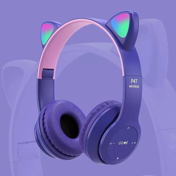 Auriculares BT gatita P47