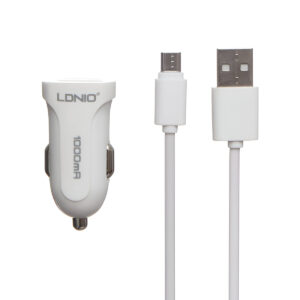 Cargador de auto ldnio dl-c17 micro usb