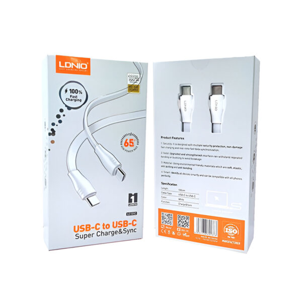 Cable de datos ldnio lc131c type c a type c