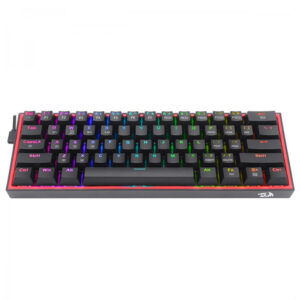 Teclado gamer wireless fizz pro k616-rgb mecanico negro redragon