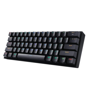 Teclado gamer draconic k530w-rgb mecanico blanco redragon