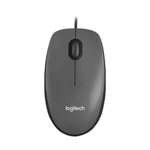 Logitech mouse m 100 grey