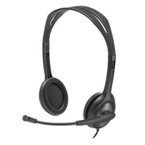 Logitech stereo headset h 111 single jack