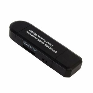 Lector de trajetas micro sd otg multiple