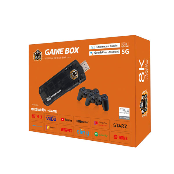 Consola de juegos retro + tv box game box