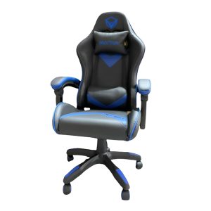 Silla gamer mt-chr04 negra -azul meetion