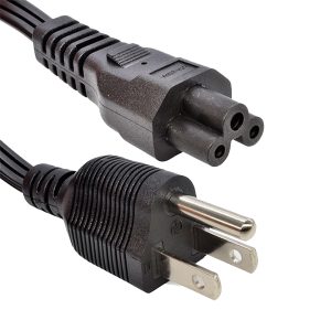 Cable de poder trebol plano