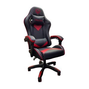 Silla gamer mt-chr04 negra-roja meetion