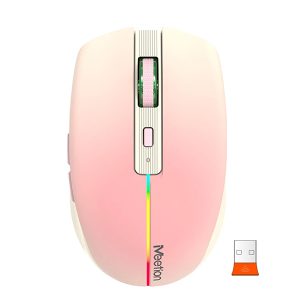 Mouse wireless mt-btm002 rosado meetion