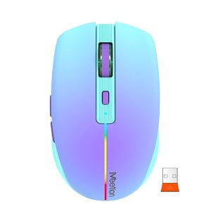 Mouse wireless mt-btm002 purpura meetion