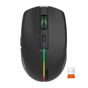 Mouse wireless mt-btm002 negro meetion