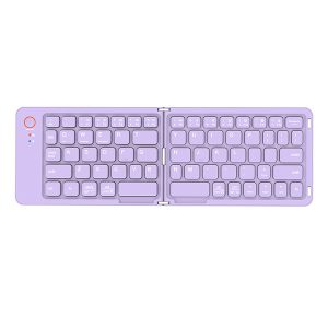 Teclado plegable mt-btk001 purpura meetion