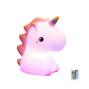 Lampara diseño de unicornio