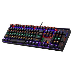 Teclado gamer k551rgb-1 v2 switch azul mitra redragon