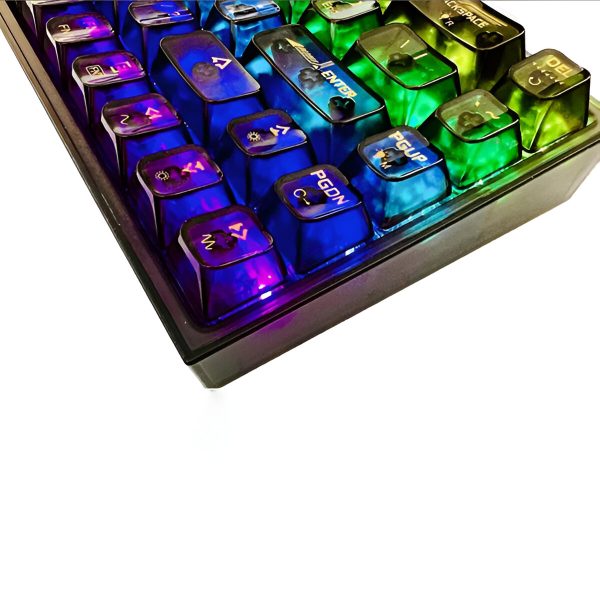 Teclado gamer k631ctb-rgb-pro castor redragon