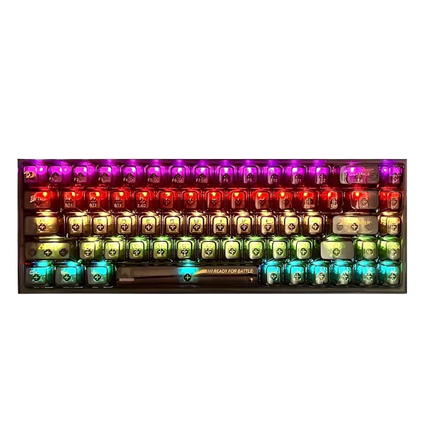 Teclado gamer k631ctb-rgb-pro castor redragon