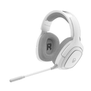 Audífono gamer MT-BTH012 blanco-gris Mettion