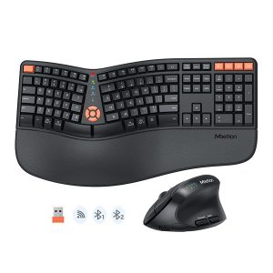 Combo teclado y mouse wireless MT-director C2 negro Meetion